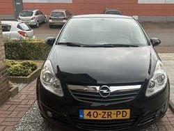 Zwart Gebruikt 2008 Opel Corsa Enjoy MPV | € 2.800 (Eerlijke prijs)