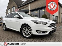Wit, metallic lak Gebruikt 2016 Ford Focus Titanium Stationwagen | € 9.900 (Iets duurder)