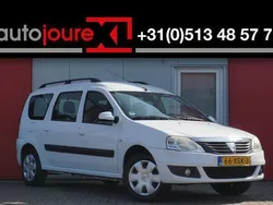 Wit Gebruikt 2012 Dacia Logan MCV Lauréate MPV | € 3.450