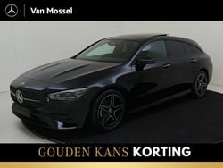 Zwart Nieuw 2024 Mercedes CLA180 Shooting Brake AMG line Stationwagen | € 54.990 (Eerlijke prijs)