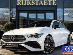 Zwart Gebruikt 2023 Mercedes CLA250e Shooting Brake AMG Stationwagen | € 40.900 (Eerlijke prijs)