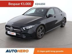 Zwart Gebruikt 2020 Mercedes A180 AMG line Sedan | € 24.049 (Goede deal)