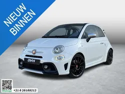 Wit, metallic lak Gebruikt 2018 Abarth 500C Turismo Cabriolet | € 21.450