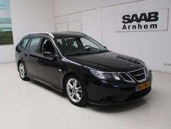 Zwart, metallic lak Gebruikt 2010 Saab 9-3 Vector Stationwagen | € 10.495