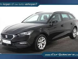 Zwart Gebruikt 2021 Seat Leon Stationwagen | € 18.850 (Super prijs)