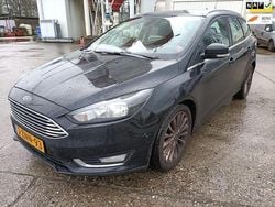 Zwart Gebruikt 2015 Ford Focus Titanium Stationwagen | € 4.700 (Super prijs)
