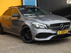 Grijs, metallic lak Gebruikt 2018 Mercedes CLA200 AMG line Sedan | € 22.850 (Iets duurder)