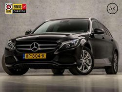 Zwart Gebruikt 2015 Mercedes C350e AMG Stationwagen | € 17.945 (Eerlijke prijs)