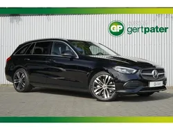 Zwart Gebruikt 2022 Mercedes C300 Avantgarde Stationwagen | € 36.900 (Duur)