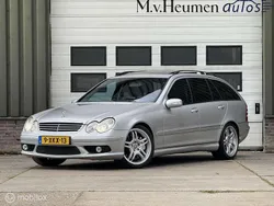 Grijs, metallic lak Gebruikt 2005 Mercedes C55 AMG AMG Stationwagen | € 17.995