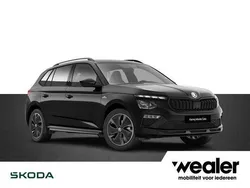 Zwart, metallic lak Nieuw 2025 Skoda Kamiq Monte Carlo SUV | € 35.840 (Eerlijke prijs)