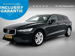 Zwart metallic Gebruikt 2021 Volvo V60 Momentum Stationwagen | € 29.950 (Eerlijke prijs)