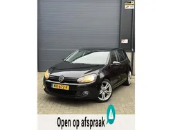 Zwart Gebruikt 2009 VW Golf VI Highline Hatchback | € 2.999 (Super prijs)