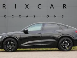 Zwart Gebruikt 2021 Audi e-tron Sportback S-Line SUV | € 38.940 (Eerlijke prijs)