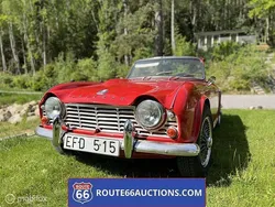 Rood Gebruikt 1964 Triumph TR4 Cabriolet | € 10.500