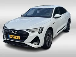 Wit Gebruikt 2020 Audi e-tron Sportback S-Line SUV | € 26.750 (Super prijs)