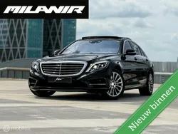 Zwart, metallic lak Gebruikt 2014 Mercedes S500 Prestige Sedan | € 47.945 (Eerlijke prijs)