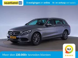 Grijs, metallic lak Gebruikt 2014 Mercedes C180 Avantgarde Stationwagen | € 17.745 (Goede deal)