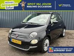 Zwart Gebruikt 2017 Fiat 500C Lounge Cabriolet | € 11.900 (Iets duurder)