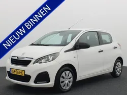 Wit Gebruikt 2015 Peugeot 108 Access Hatchback | € 4.888 (Eerlijke prijs)