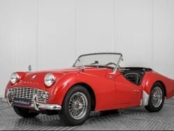 Rood Gebruikt 1959 Triumph TR3 Cabriolet | € 33.900