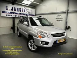 Grijs, metallic lak Gebruikt 2008 Kia Sportage SUV | € 6.199 (Iets duurder)