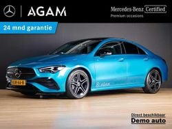 Blauw, metallic lak Gebruikt 2025 Mercedes CLA180 AMG Line Premium Sedan | € 43.450 (Iets duurder)