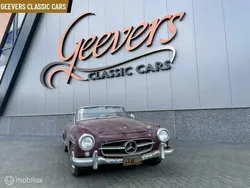 Rood Gebruikt 1959 Mercedes 190 Cabriolet | € 60.950