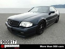 Zwartschwarz Gebruikt 1996 Mercedes SL320 Cabriolet | € 22.491