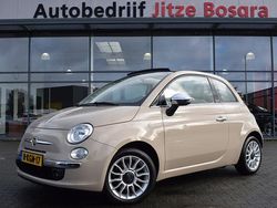 Bruin Gebruikt 2013 Fiat 500C Lounge Cabriolet | € 6.950 (Eerlijke prijs)