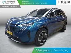 Blauw Gebruikt 2024 Peugeot e-5008 GTi SUV | € 41.689 (Eerlijke prijs)