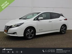 Wit, metallic lak Gebruikt 2019 Nissan Leaf N-Connecta Hatchback | € 11.885 (Goede deal)