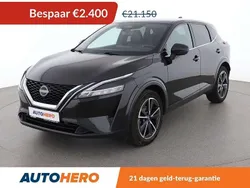 Zwart Gebruikt 2022 Nissan Qashqai Tekna SUV | € 18.949 (Goede deal)