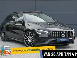 Zwart Gebruikt 2021 Mercedes CLA180 Shooting Brake Business Stationwagen | € 32.980 (Duur)