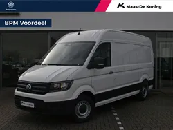 Wit Nieuw 2024 VW Crafter Trendline Van | € 42.490 (Eerlijke prijs)