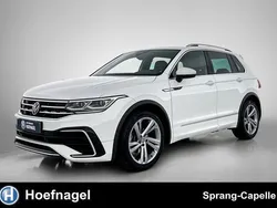 Wit Gebruikt 2022 VW Tiguan R-line SUV | € 36.500 (Eerlijke prijs)