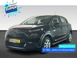 Zwart Gebruikt 2021 Citroën C3 Live Hatchback | € 12.940 (Goede deal)