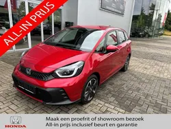 Rood, metallic lak Nieuw 2024 Honda Jazz Advance Hatchback | € 34.715 (Eerlijke prijs)