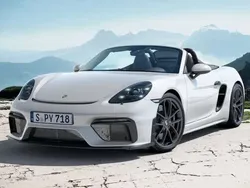 Wit, metallic lak Gebruikt 2022 Porsche 718 Boxster Cabriolet | € 149.900