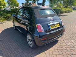 Zwart Gebruikt 2015 Fiat 500 Easy Cabriolet | € 5.599 (Goede deal)