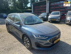 Blauw Gebruikt 2022 Ford Focus Titanium X Stationwagen | € 9.700 (Super prijs)