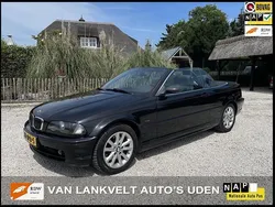 Zwart Gebruikt 2001 BMW 320 Cabriolet Sport Line Cabriolet | € 4.999 (Super prijs)