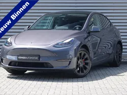 Grijs, metallic lak Gebruikt 2021 Tesla Model Y Long Range SUV | € 32.900 (Goede deal)