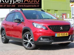 Rood, metallic lak Gebruikt 2018 Peugeot 2008 Allure GT-Line SUV | € 14.500 (Eerlijke prijs)