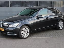 Zwart Gebruikt 2013 Mercedes C350 Elegance Sedan | € 9.990 (Super prijs)