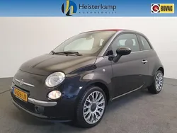 Zwart, metallic lak Gebruikt 2014 Fiat 500C Lounge Cabriolet | € 7.950 (Eerlijke prijs)