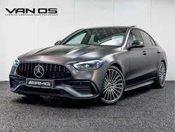 Grijs Gebruikt 2023 Mercedes C200 AMG line Sedan | € 69.995