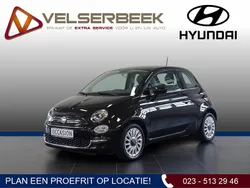 Zwart Gebruikt 2016 Fiat 500 Lounge Hatchback | € 10.945 (Eerlijke prijs)