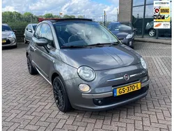 Grijs metallic Gebruikt 2015 Fiat 500C Lounge Cabriolet | € 7.450