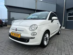 Wit Gebruikt 2015 Fiat 500C Lounge Cabriolet | € 6.950 (Super prijs)